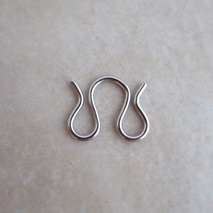 hypoallergenic 304 stainless steel M clasps 12.6mm x 10.6mm