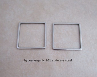 Frame Link SQUARE Connector 20mm STAINLESS STEEL