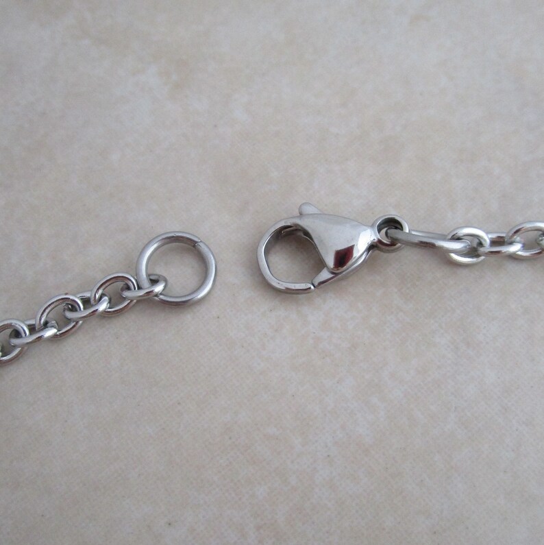 4mm Wide Hypoallergenic Stainless Steel Cable Chain 16 18 20 Etsy
