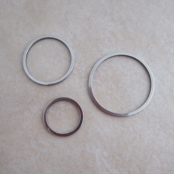 circle links multi pack of 30 stainless steel 12mm 16mm 20mm