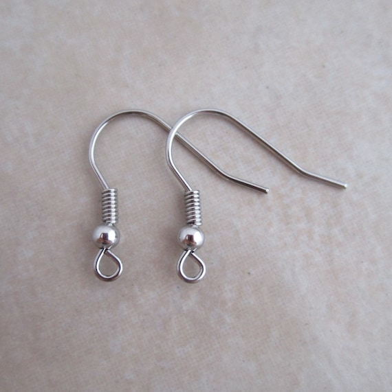 Earwire, 20mm w/ball & spring SC 10 pr Earwire, 20mm w/ball & spring SC 10 pr