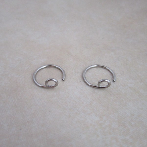 Surgical Steel Earrings Etsy