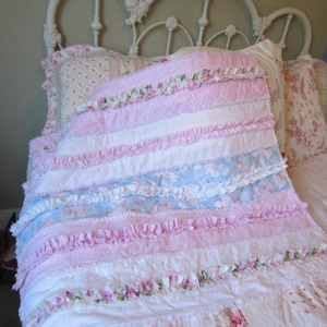 PATTERN, RUFFLED ROWS Rag Quilt Pattern, Baby Quilt Pattern, Baby Rag Quilt Pattern, Instant Download Not Available As Paper Pattern