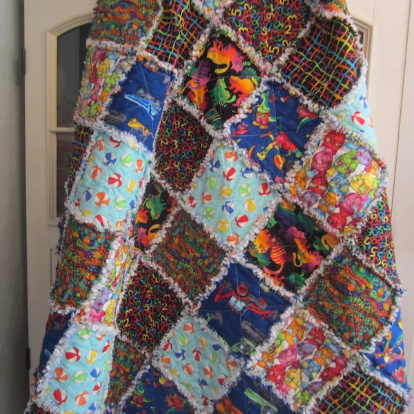 Child Rag Quilt Etsy
