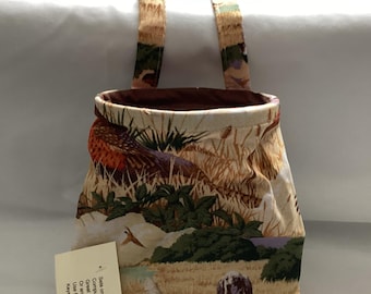 Trash bag, Chair Caddy, Remote holder, Sewing, dog, Hunting