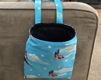 Trash Bag, Skiing  Remote Holder,  ,Scrap Caddy, Made in Maine