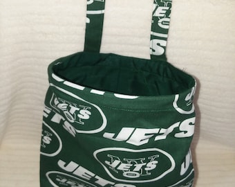 Trash Bag, New York Jets, Scrap Caddy, Made in Maine