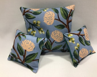 Balsam Bags, Balsam Fir, Rifle paper  Peonies Flowers, 3 pc. gift set