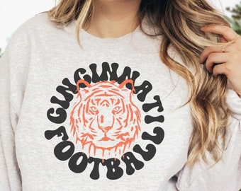 Retro Cincinnati Football Sweatshirt, Cincinnati Sweatshirt, Joe Brr Sweatshirt, Cincinnati Football, Retro Cincinnati, Gift for Cincinnati