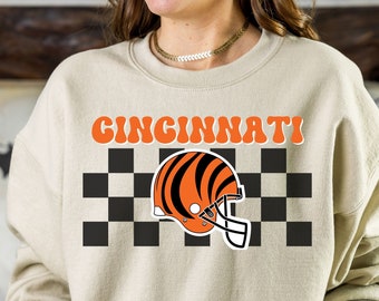 Retro Cincinnati Football Sweatshirt, Cincinnati Sweatshirt, Joe Brr Sweatshirt, Cincinnati Football, Retro Cincinnati, Gift for Cincinnati