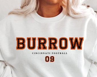 Joe Burrow Sweatshirt,Joe Burrow Jersey,Retro Cincinnati Football Sweatshirt,Vintage Cincinnati Football Sweatshirt,Cincinnati Jerse