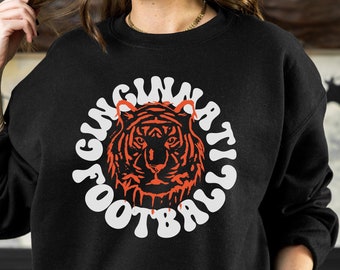 Retro Cincinnati Football Sweatshirt, Cincinnati Sweatshirt, Joe Brr Sweatshirt, Cincinnati Football, Retro Cincinnati, Gift for Cincinnati