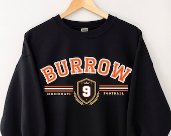Joe Burrow Sweatshirt,Joe Burrow Jersey,Retro Cincinnati Football Sweatshirt,Vintage Cincinnati Football Sweatshirt,Cincinnati Jerse