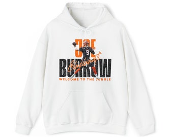 Joe Burrow Sweatshirt, Burrow Hoodie, Joe Burrow Shirt, Cincinnati Football Sweatshirt, Cincinnati Bengal, Cincy Sweatshirt, Bengal Hoodie