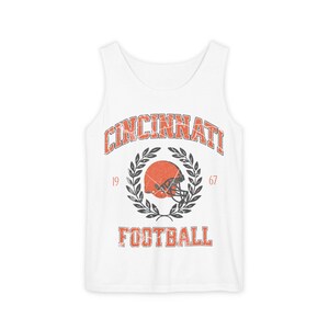 Retro Cincinnati Football Shirt, Vintage Style Cincinnati, Joe Burrow Shirt, Gift for Cincinnati fan, Cincy Shirt, Cincy gift, Bengal Shirt image 5