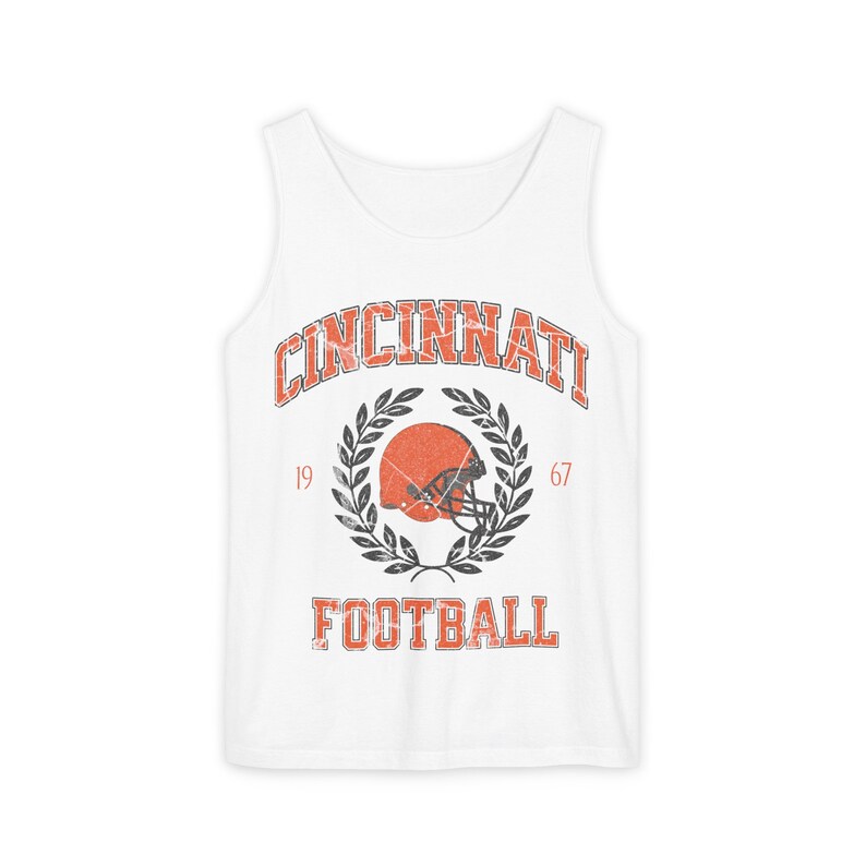Retro Cincinnati Football Shirt, Vintage Style Cincinnati, Joe Burrow Shirt, Gift for Cincinnati fan, Cincy Shirt, Cincy gift, Bengal Shirt image 5