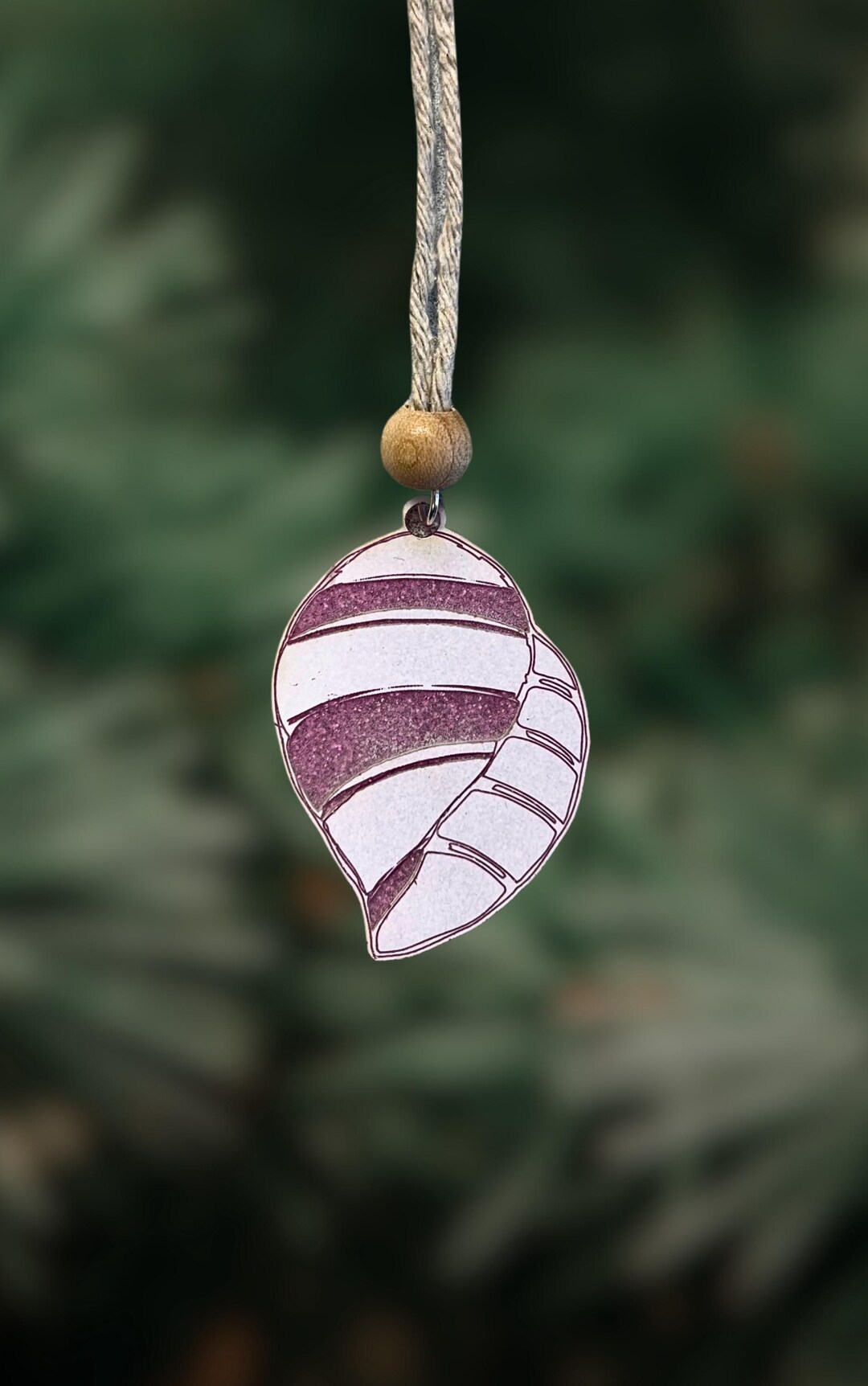 Hawaiian Swollen Bubble Shell Ornament - Handmade Holiday Decoration - Etsy