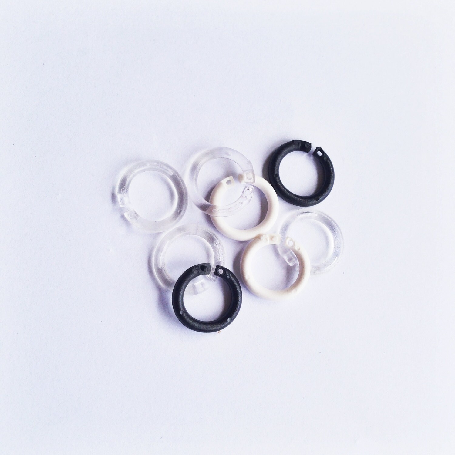 15mm & 21mm Plastic Strap Rings pack 16 Etsy