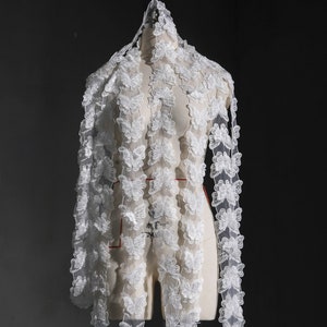 Süßer Schmetterling Spitzenbesatz, Stickerei Schmetterling Applikation, 3D Schmetterling für Braut Kopfschmuck, Tanz Ballett, Kleid Dekor, nähen Zubehör