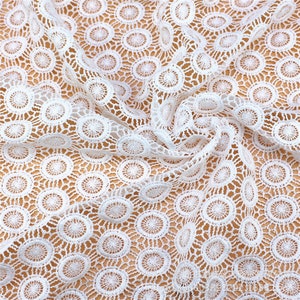 Elegant Venice Guipure Lace Fabric, Crochet style Circle Fabric, Off white Hollow Out Wedding Fabric, Bridal Supplies, Home Decor Cloth