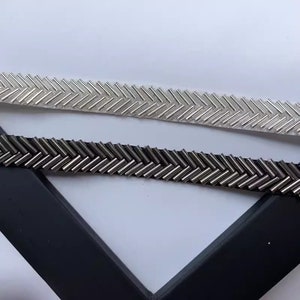 4 Colors Beaded Trim, Delicate Beads Trim for Gown Straps, Belts, Trim Ribbon, Bridal Wear Embellishment, Wedding Sash, Bridal Belt, Crafts