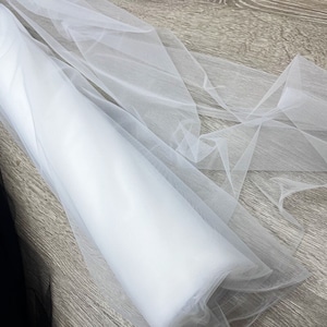 Beautiful Tulle Fabric, Pretty Simple Soft Tulle Fabric for Tutu Dress, Prom Gown, Tulle Dress Women, Backdrops, Home Decor, Garments Sewing