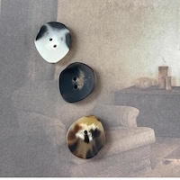 Matte Gold & Silver Wavy Metal Buttons: Irregular Sewing Embellishments ...