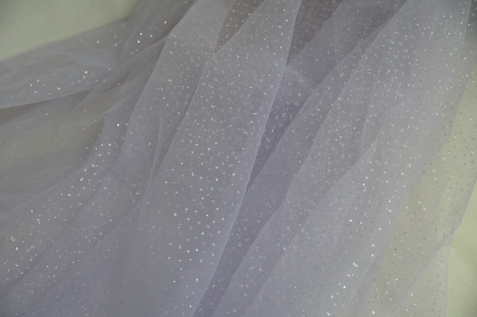 Shiny Glitter Lace Fabric Glued Glitter Tulle Fabric Sliver | Etsy