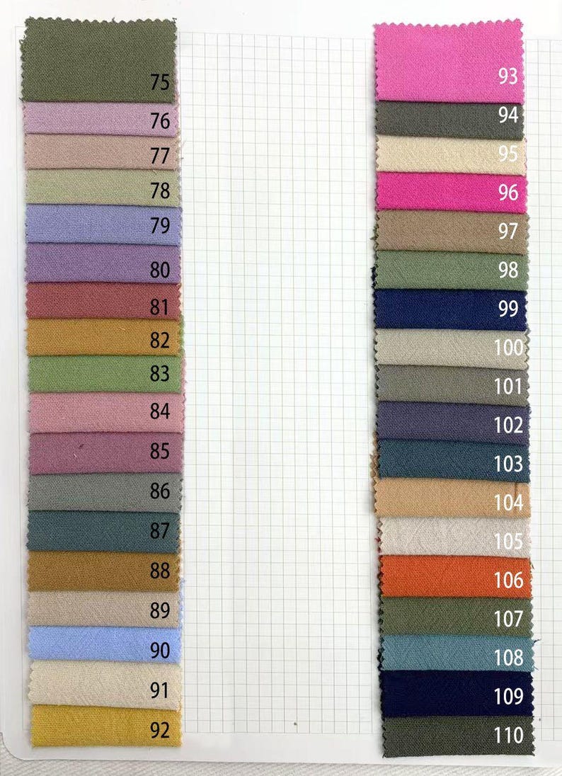 Plain Color Little Crinkled Cotton Fabric for Dress, Tops, Crafts ...