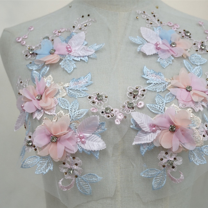 Floral Bralette 3D Applique Top