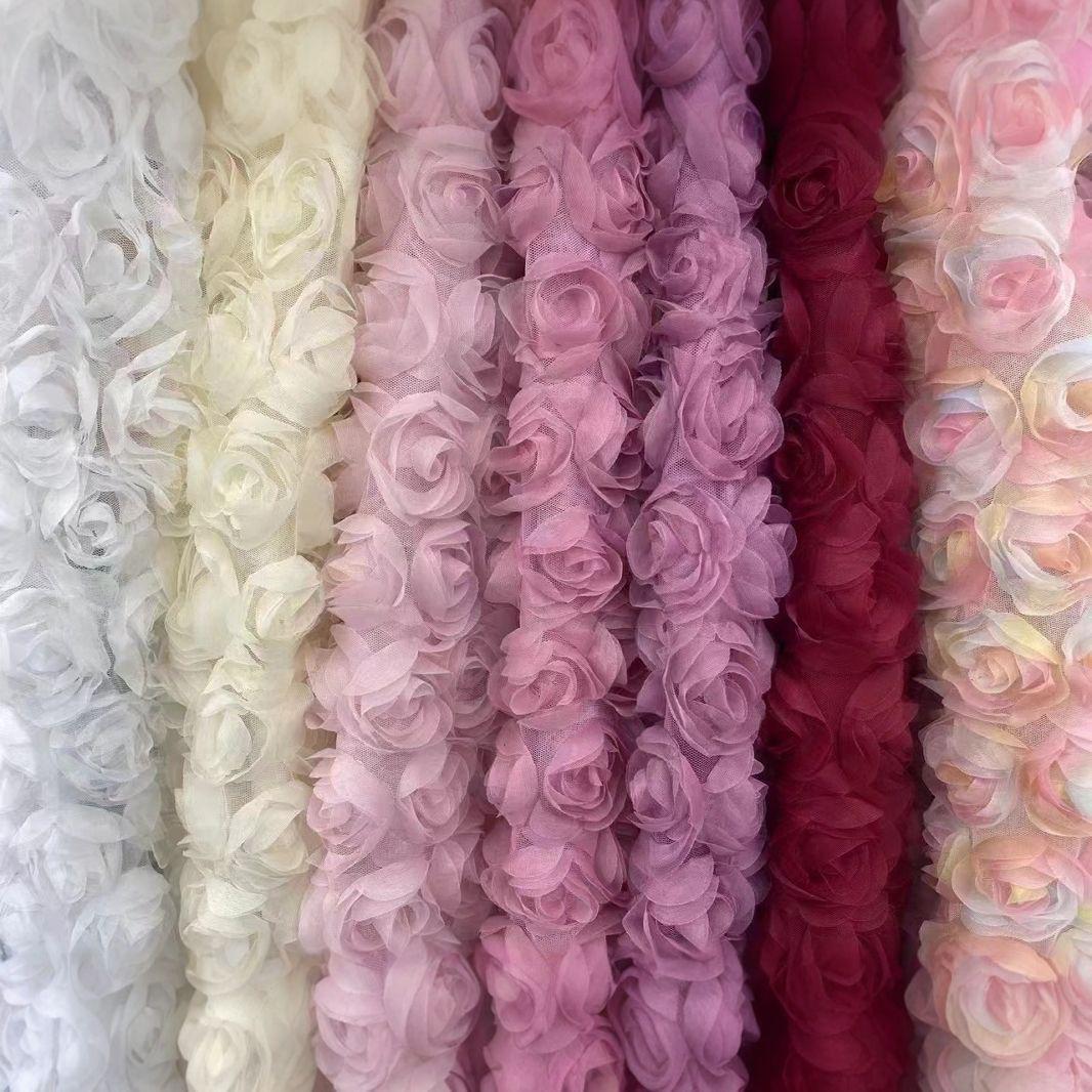 Tessuto Elasticizzato ABAKUHAUS Floreale 3 Metri - Microfibra Stampata Con Rose E Tazze Da Té, Colori Verde Fern E Rosa Pallido - Larghezza 230 Cm, Ideale Per Abbigliamento E Fai Da Te - 3