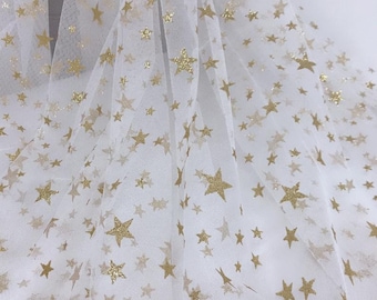 Gold Star Mesh Tulle Fabric, off White Tulle Fabric, Stunning Star Gauze Fabric for Wedding Dress, Tutu Dress, Prom Gown, Veils - Etsy Gold Star Mesh Tulle Fabric, off White Tulle Fabric, Stunning Star Gauze Fabric for Wedding Dress, Tutu Dress, Prom Gown, Veils - Etsy