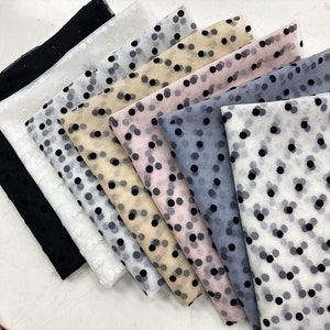 Tissu dentelle à pois, tissu pour voile à pois froncés, tulle doux à pois pour mariée, voiles, rideaux, création de costumes, robe tutu