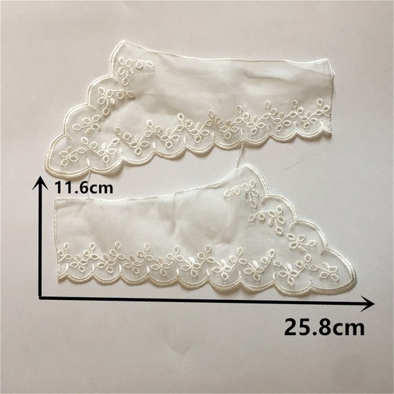 Lace Collar, off White Peter Pan Collar, Detachable Collar