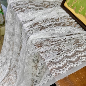 Romantische bladbloem kant stof, uitgeholde borduurwerk bloemen kant voor bruidsjurk, bruidssluiers, avondjurk, danskostuum, gordijnen doe-het-zelf