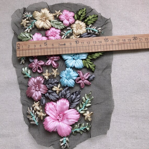 Nastro In Pizzo Ricamato A Fiori Per Abiti Da Sposa, Cappelli