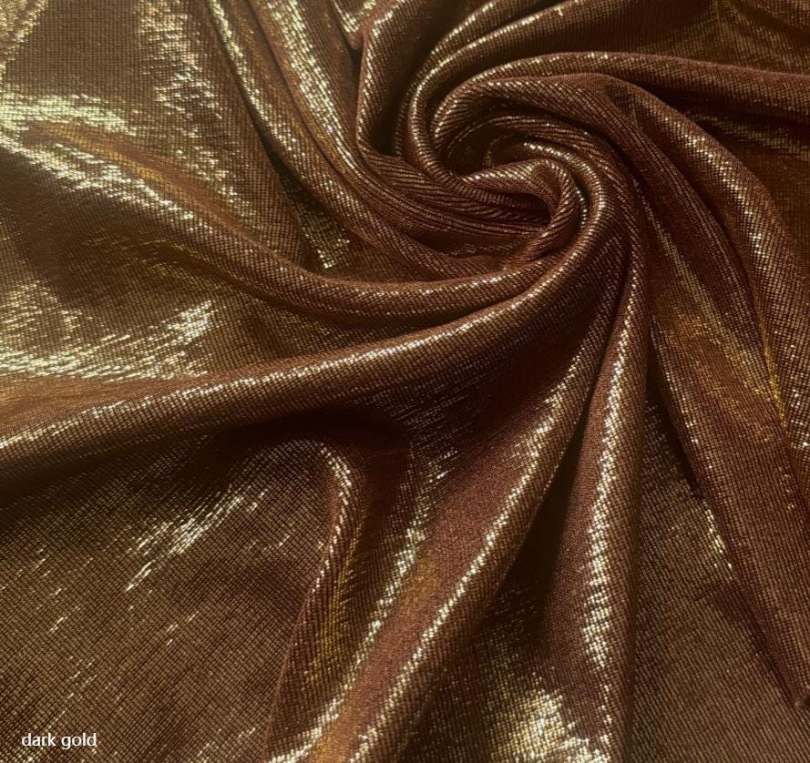 metallic fabric for dress Metallic Fabric Pleated Long Sleeve Mini Dress With Belt  Violet Aurora