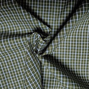 Retro Style Cotton Plaid Fabric, Gingham Fabric for Spring Summer Dress, Shirts, Blouse, Skirts, Tablecloth, Headbands, Bags, Home Decor