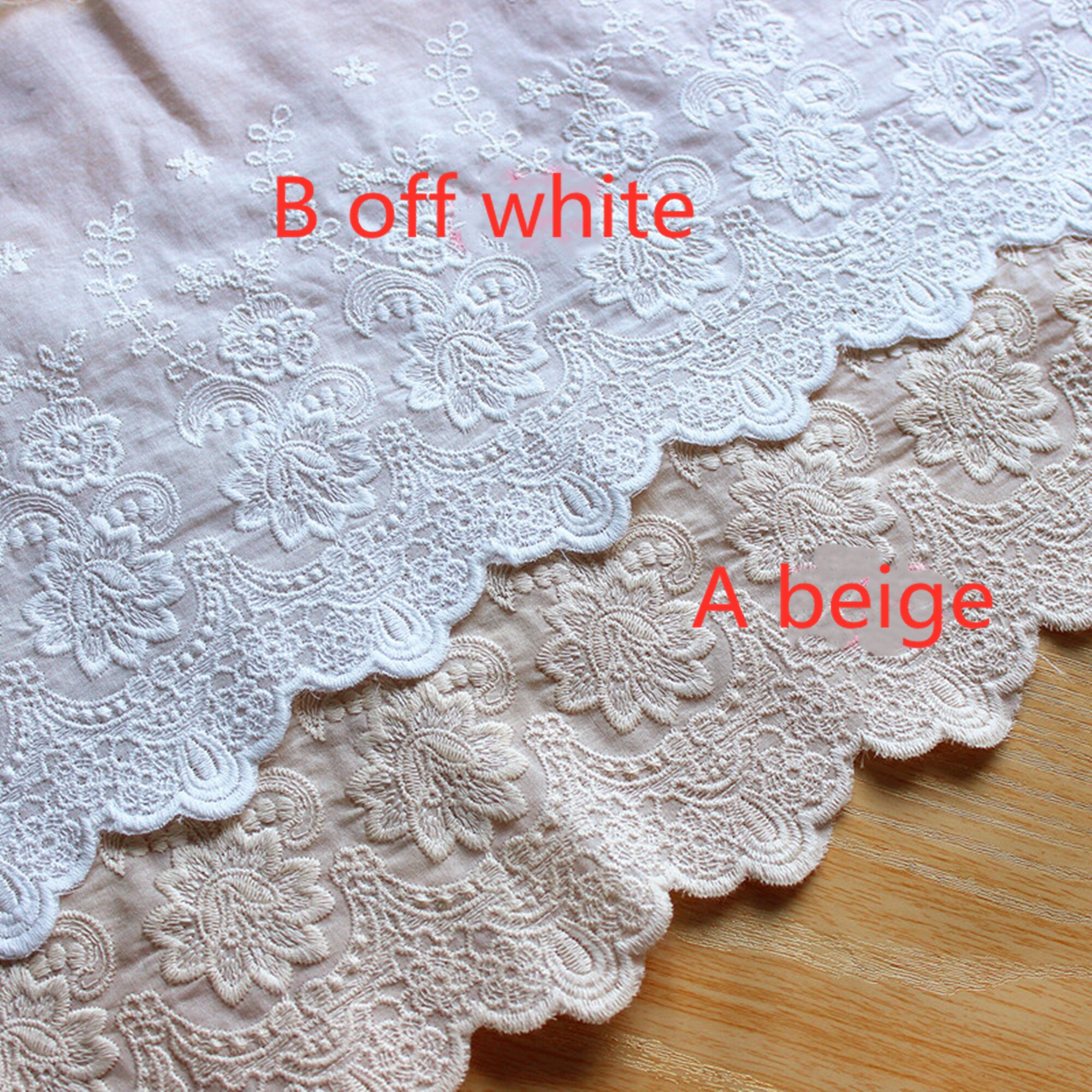 Vintage Black Lace Trim, 8.26