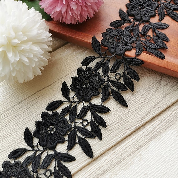 Lace cheap trim flowers