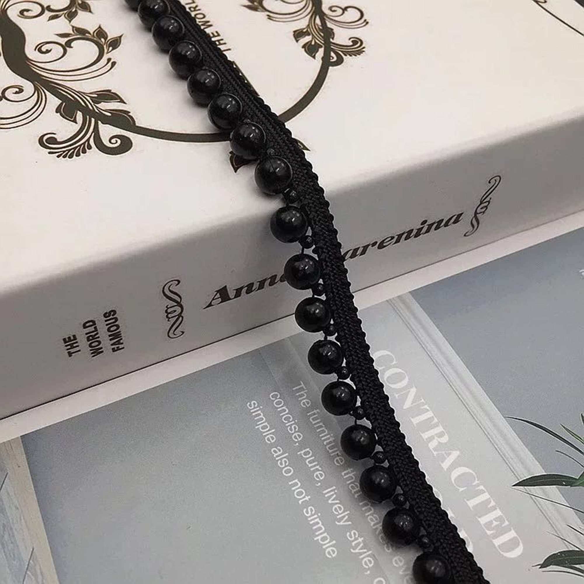 Pearl Trim Pearl Ribbon Pearl Beaded Lace Trim Bridal Sash - Etsy