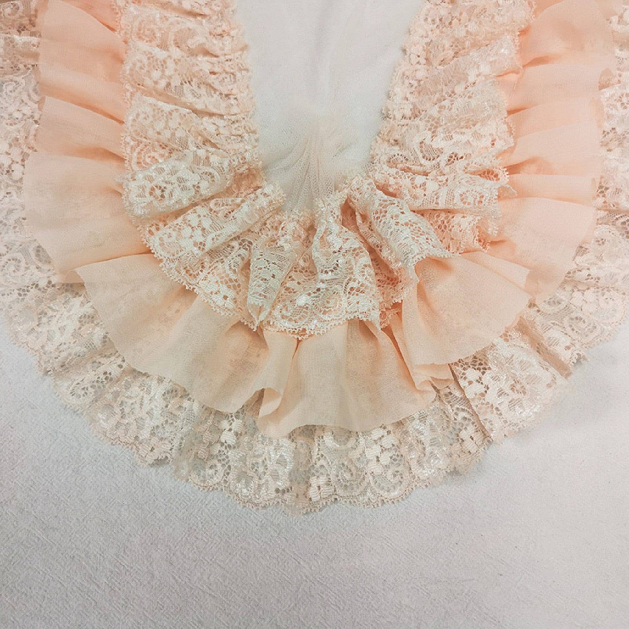 Premium Ruffle Lace Trim, 3 Layers Ruffled Lace, Ruffled Chiffon Lace Trim  Ribbon for Doll Dress, Baby Dress, Tutu Dress, Home Decor, 1 Yard - Etsy