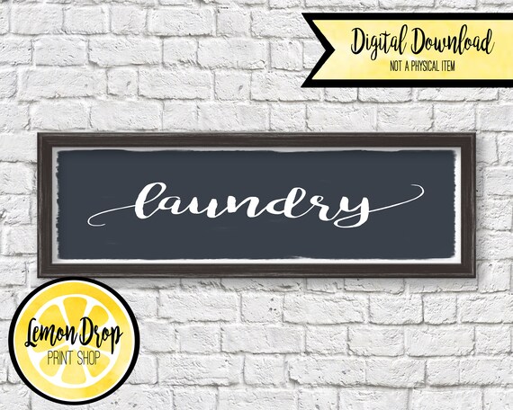 Laundry Room Artwork - Draw-ola