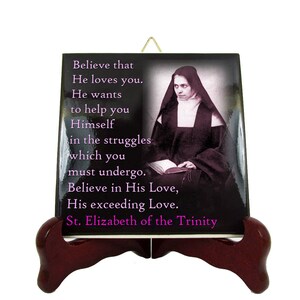 Saint Elizabeth of the Trinity Saints Serie Catholic Saints Quotes