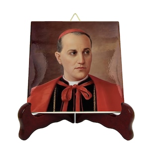 Blessed Aloysius Stepinac - Religious icon on tile - catholic saints - Croatian Saints - Catholic gift ideas - Zagreb