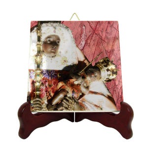 Devotionals - Our Lady of Candelaria - ceramic catholic icon - catholic gifts - religious gifts - Virgin of Candelaria - holy art - Spain