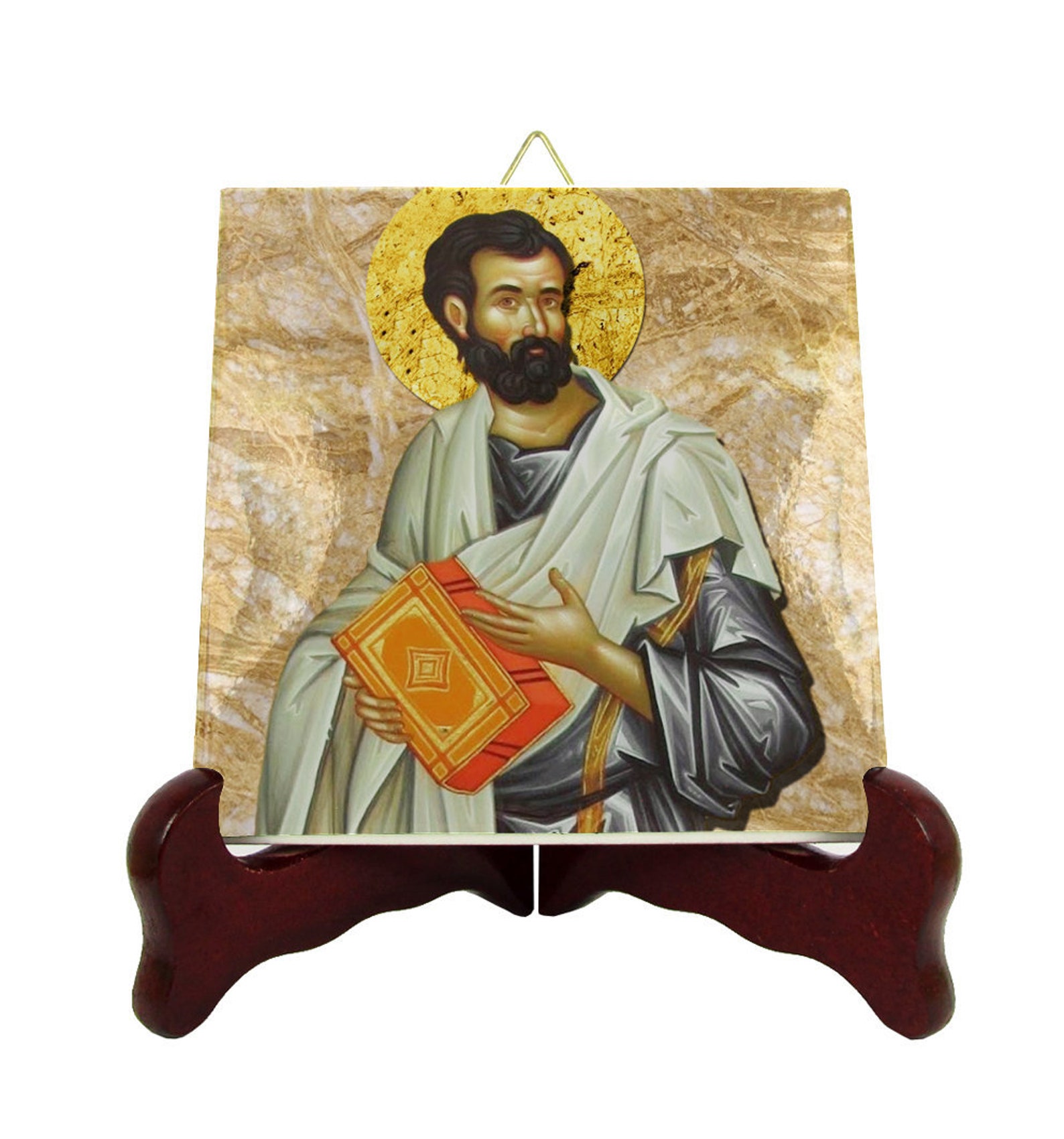 Saint Timothy St Timothy Icon on Ceramic Tile Catholic - Etsy Denmark
