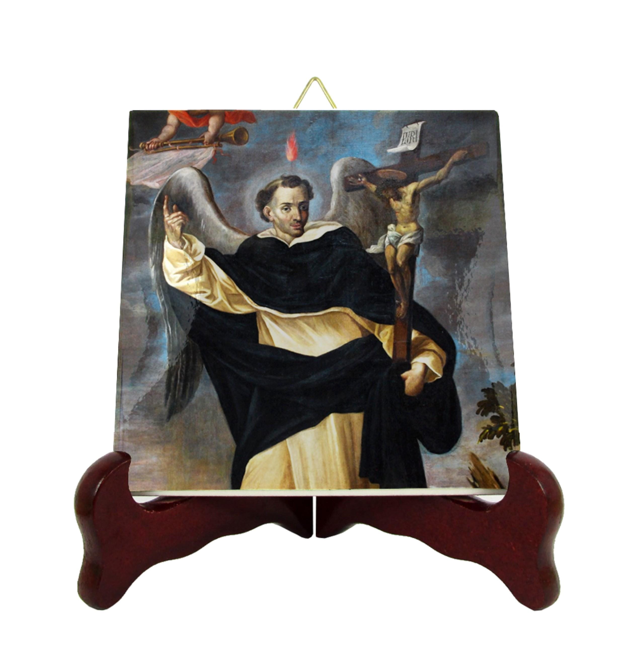 Saint Vincent Ferrer - Icon on Ceramic Tile - Catholic