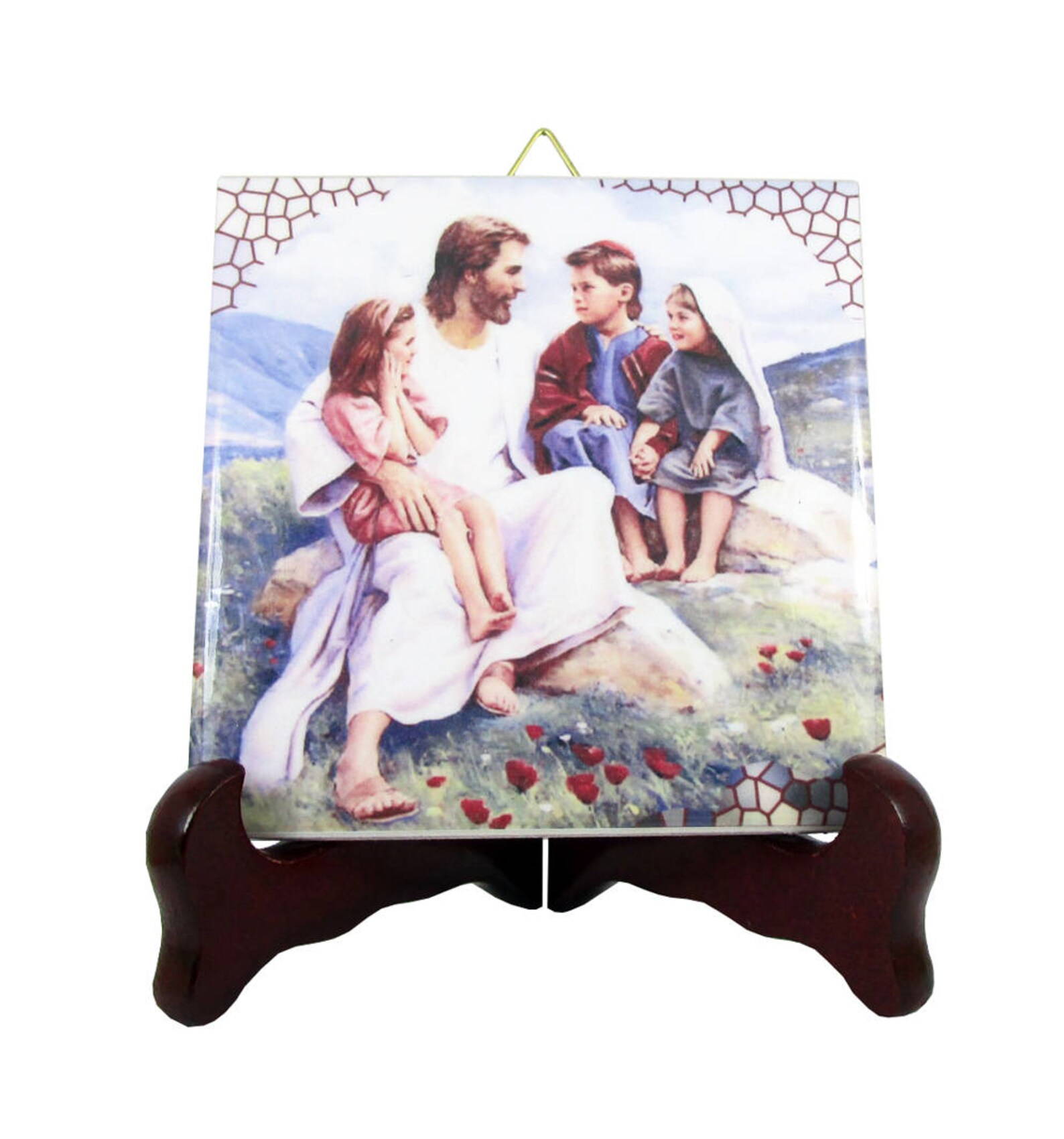 Christian gifts Jesus with Children Religious print on Etsy