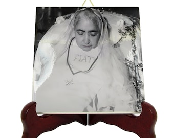 Luisa Piccarreta Tile Icon: Servant of God, Italian Saint